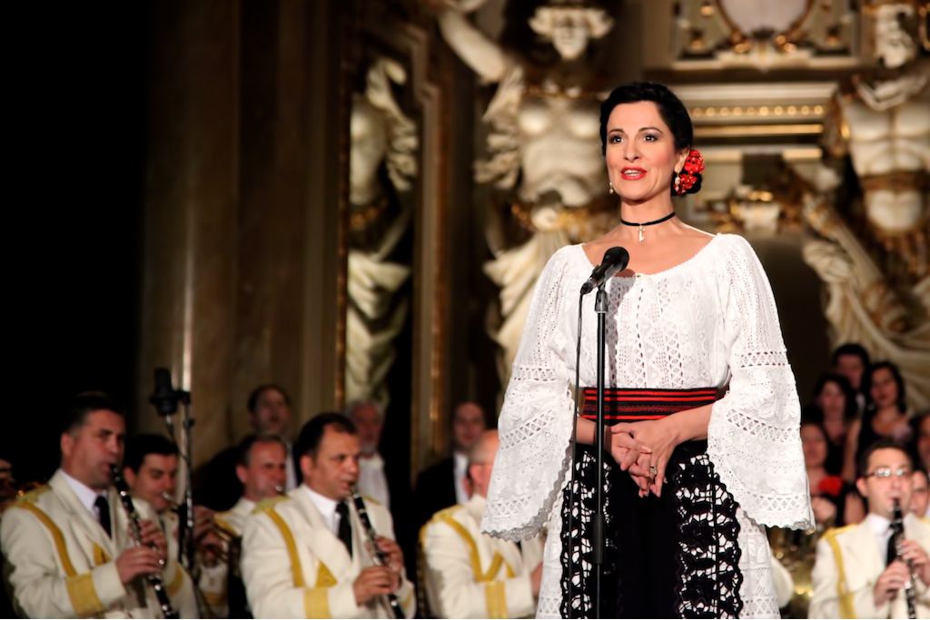 Recording the national anthem, Bucharest, 17.05.2013