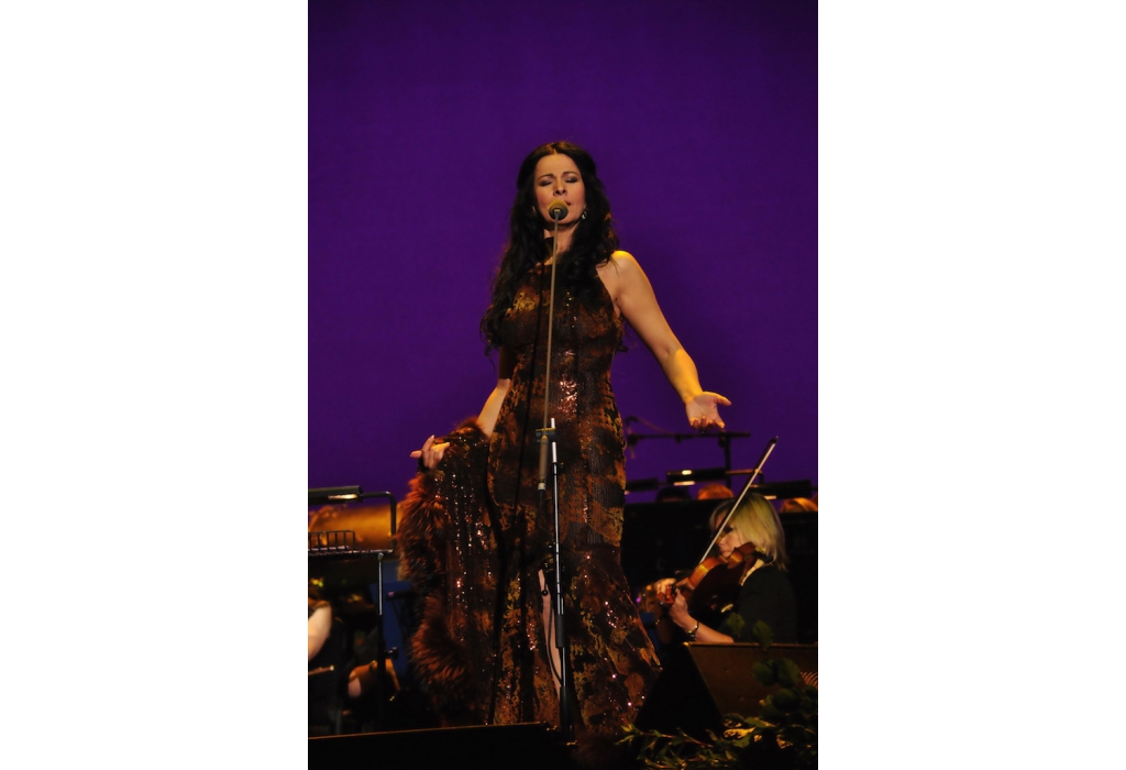 Angela Gheorghiu, Placido Domingo, Concert at O2 Arena London, 29.07.2011
